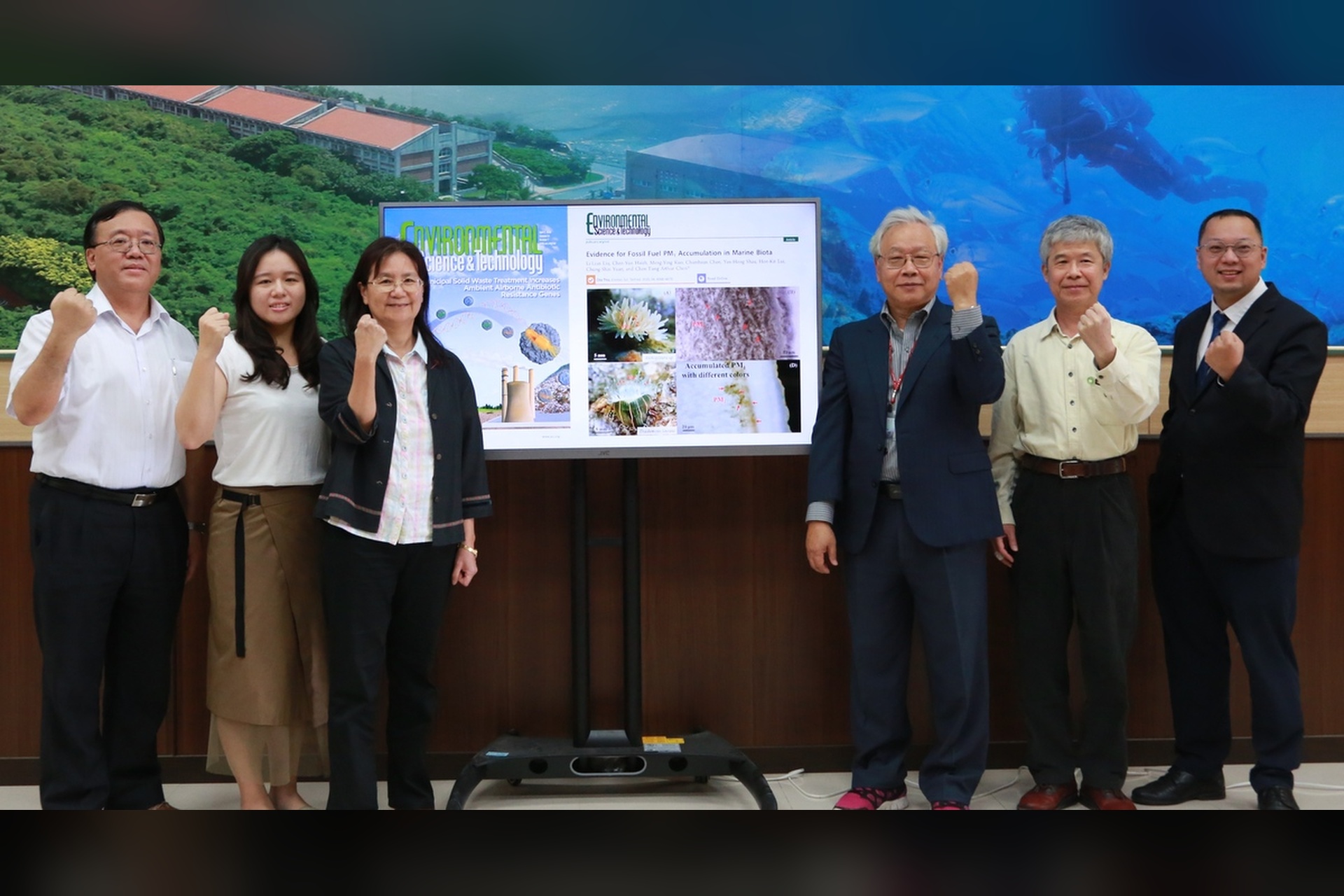 創全球之先！中山大學研究：海洋生物體內累積空污微粒