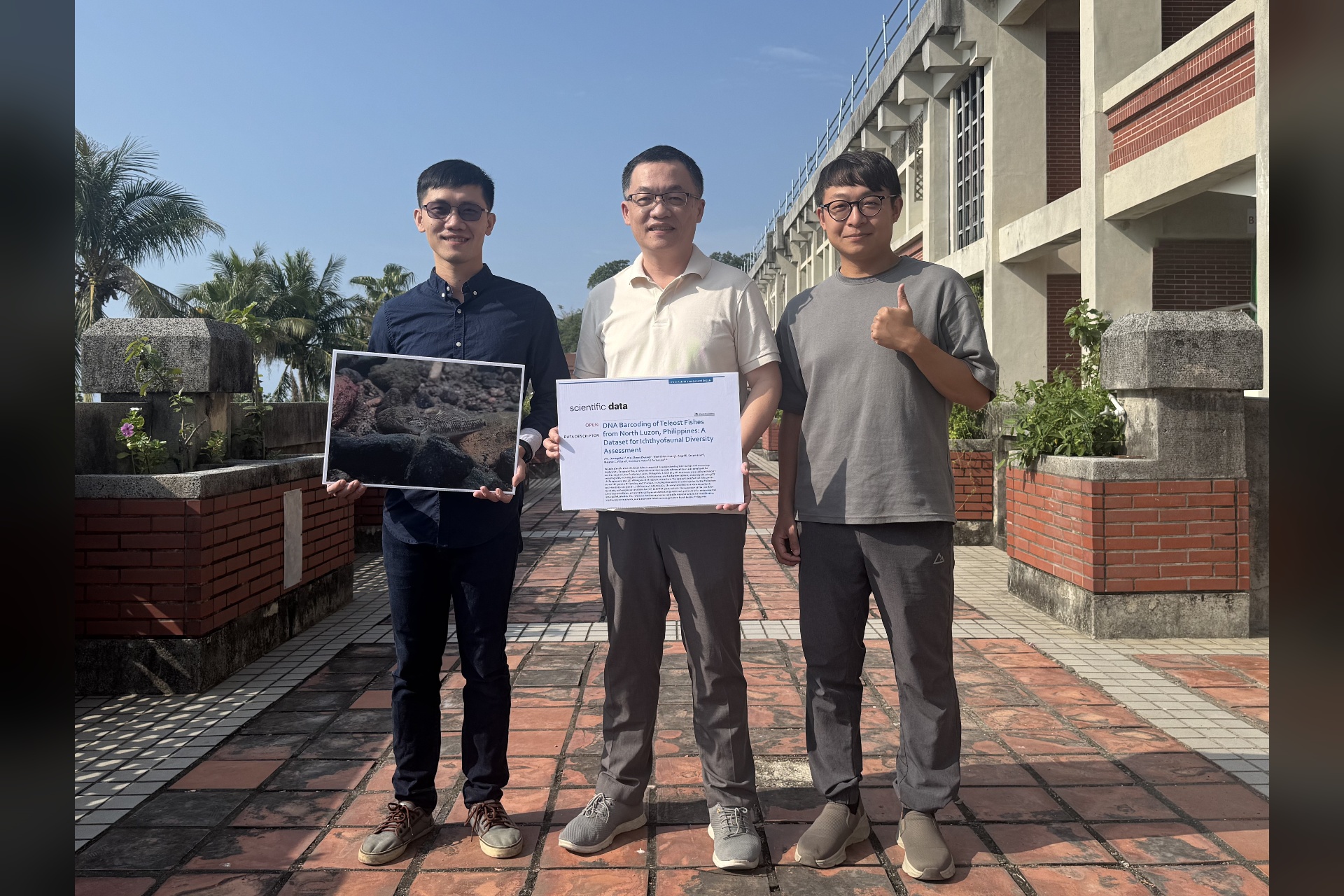 Emerging conservation hope as NSYSU discovers the rare "Lanyu goby" in the Philippines